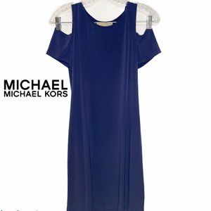 NWT MICHAEL MICHAEL KORS COLD SHOULDER DRESS
